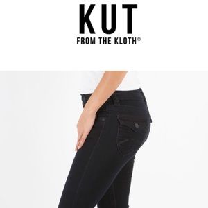 **SOLD** Black Kut from the Kloth Bootcut Jeans